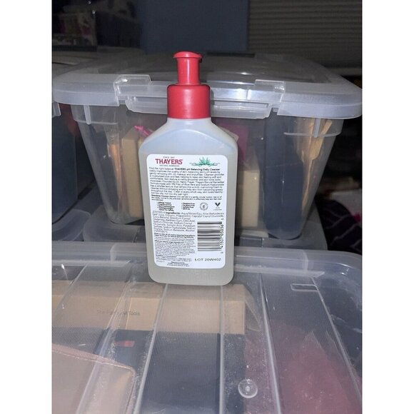 NEW THAYERS pH Balancing Daily Cleanser Face Wash w/Aloe Vera Natural 8 Fl Oz - Picture 3 of 5